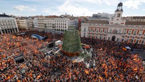 Décimo día de protestas en Madrid tras los acuerdos de Pedro Sánchez