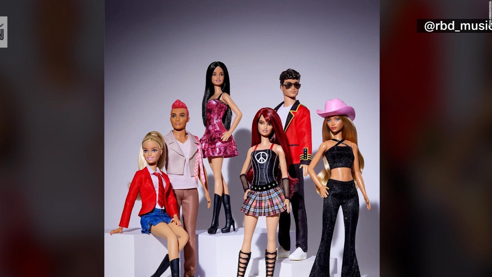 RBD estrena colección especial de muñecos Barbie en alianza con Mattel