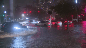 Así luce el sureste de la Florida tras el paso de lluvias torrenciales