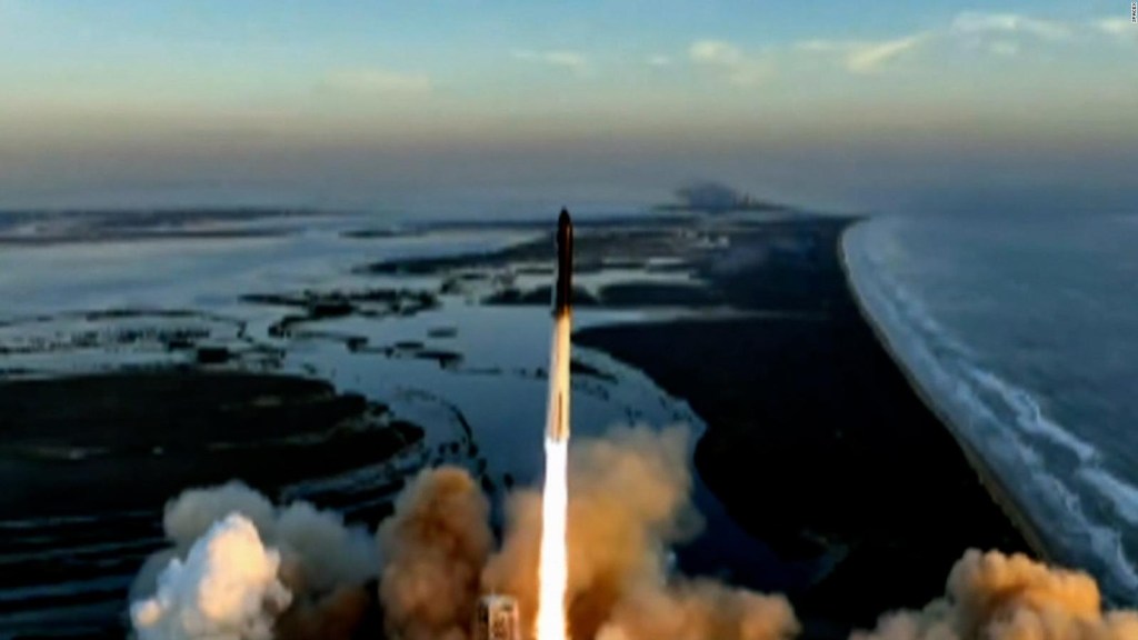 Mira el lanzamiento de Starship, el cohete más potente de la historia