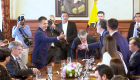 Noboa presenta a los primeros miembros de su gabinete en vísperas del comienzo de su mandato en Ecuador