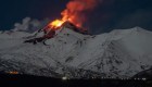 Mira la nueva erupción del volcán Etna