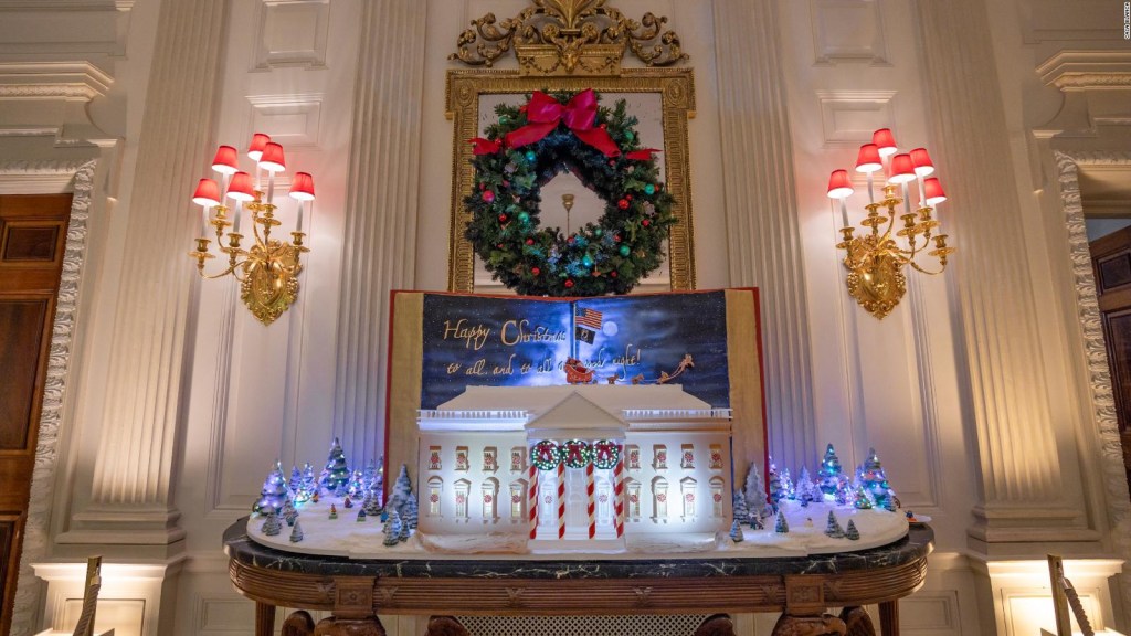 ¿Cuántas luces se usaron en la decoración navideña de la Casa Blanca?