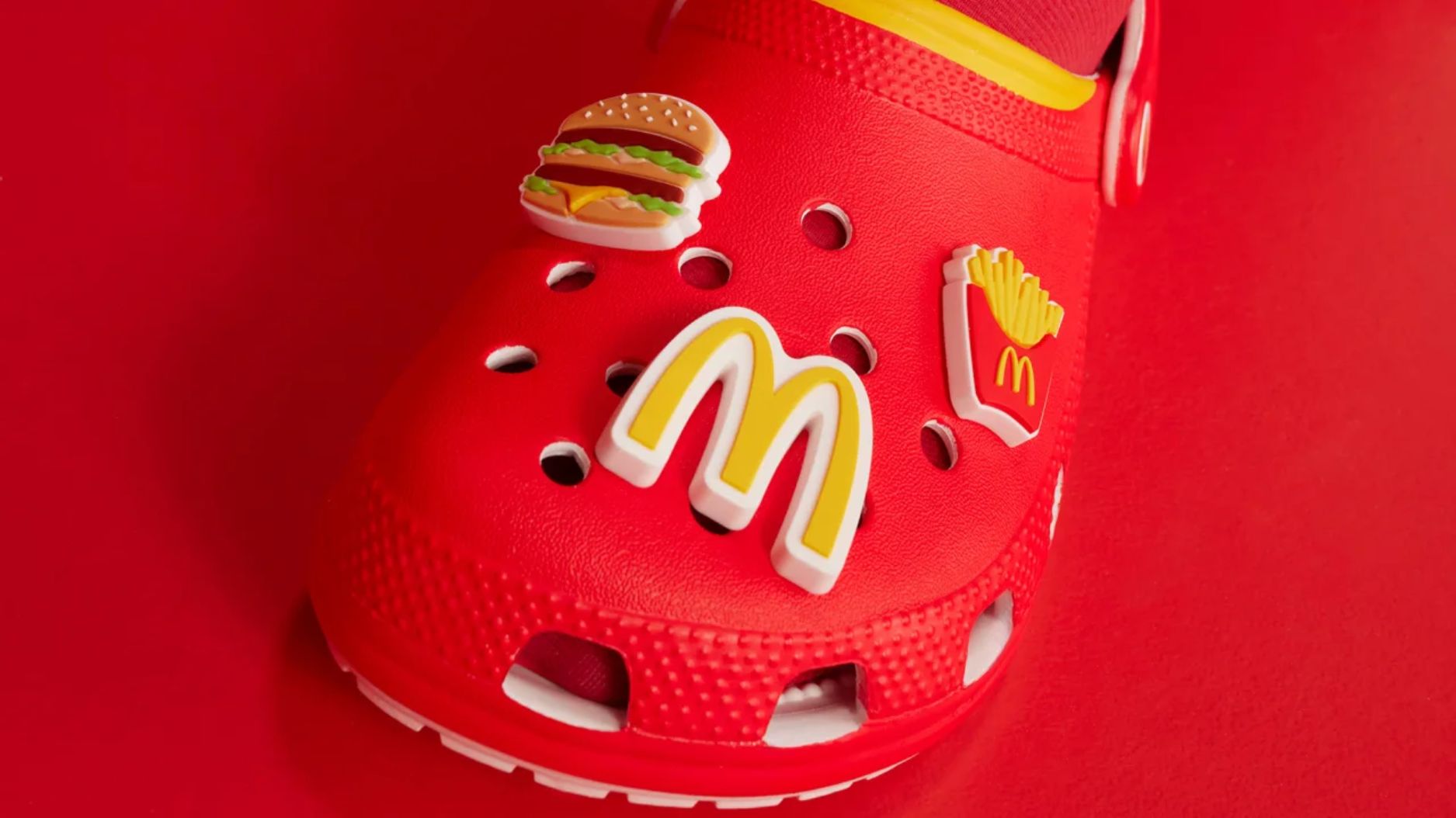Crocs offers a collection of shoes inspired by McDonald’s