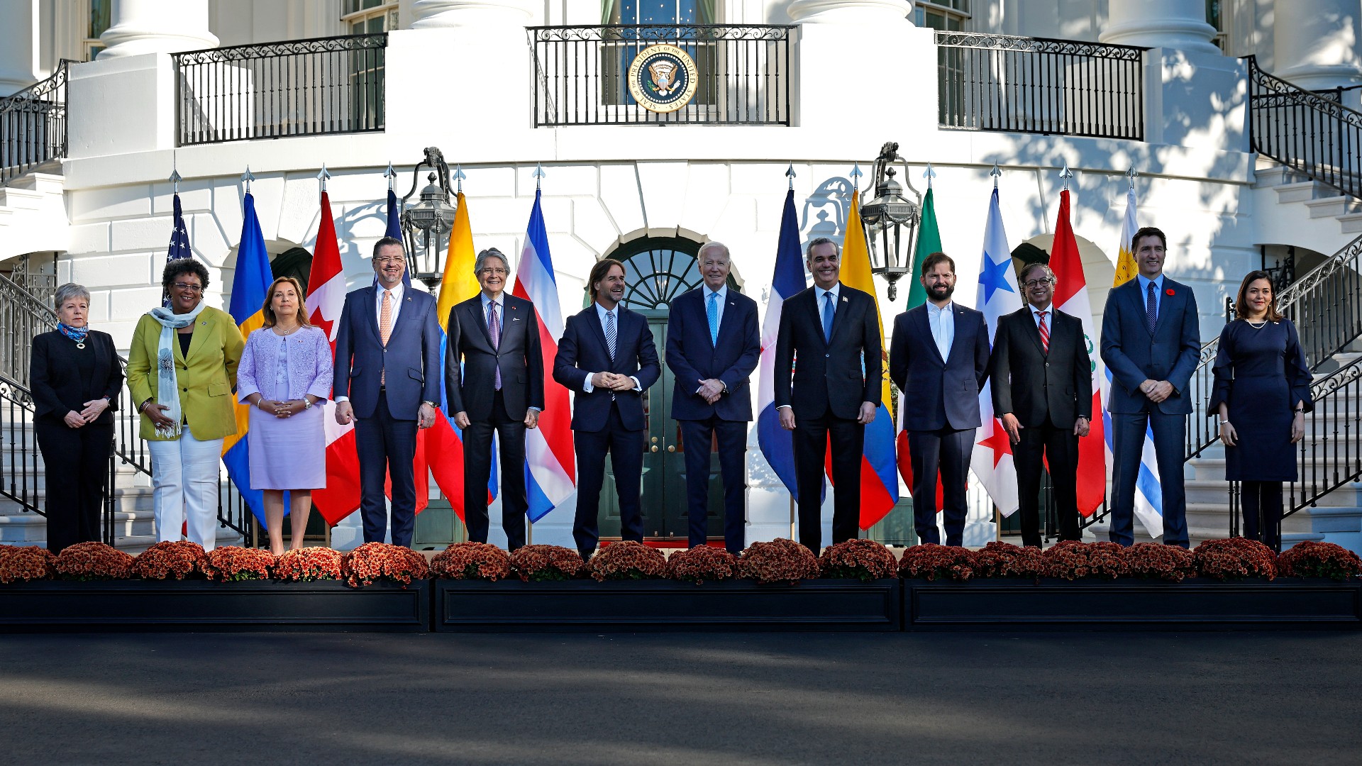 Biden and the leaders of 10 Latin American countries met in Washington to agree on economic measures to boost the region