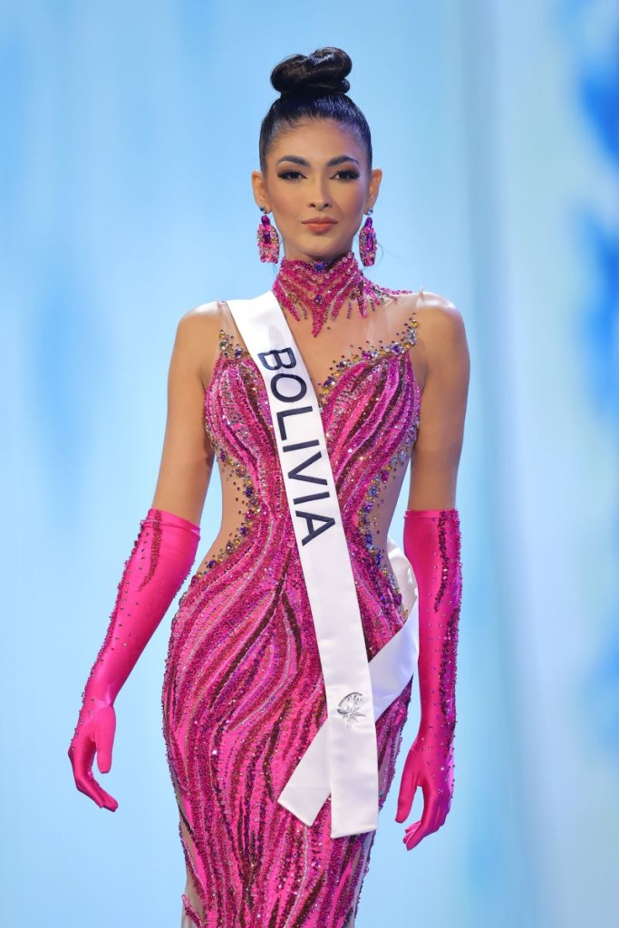 Miss Bolivia, Estefany Rivero. (Foto de Héctor Vivas/Getty Images)