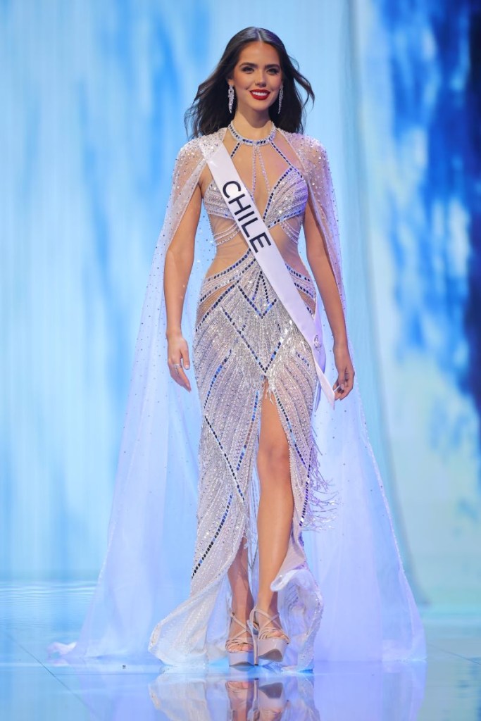 Miss Chile, Celeste Viel. (Foto de Héctor Vivas/Getty Images)