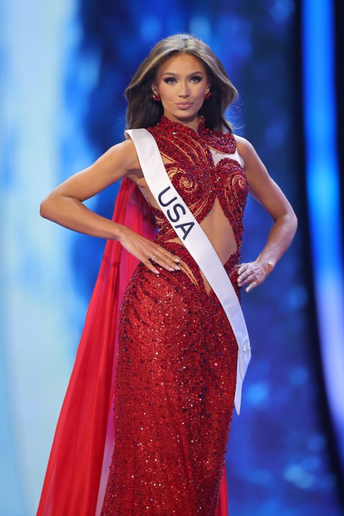 Miss Estados Unidos, Noelia Voigt. (Foto de Héctor Vivas/Getty Images)