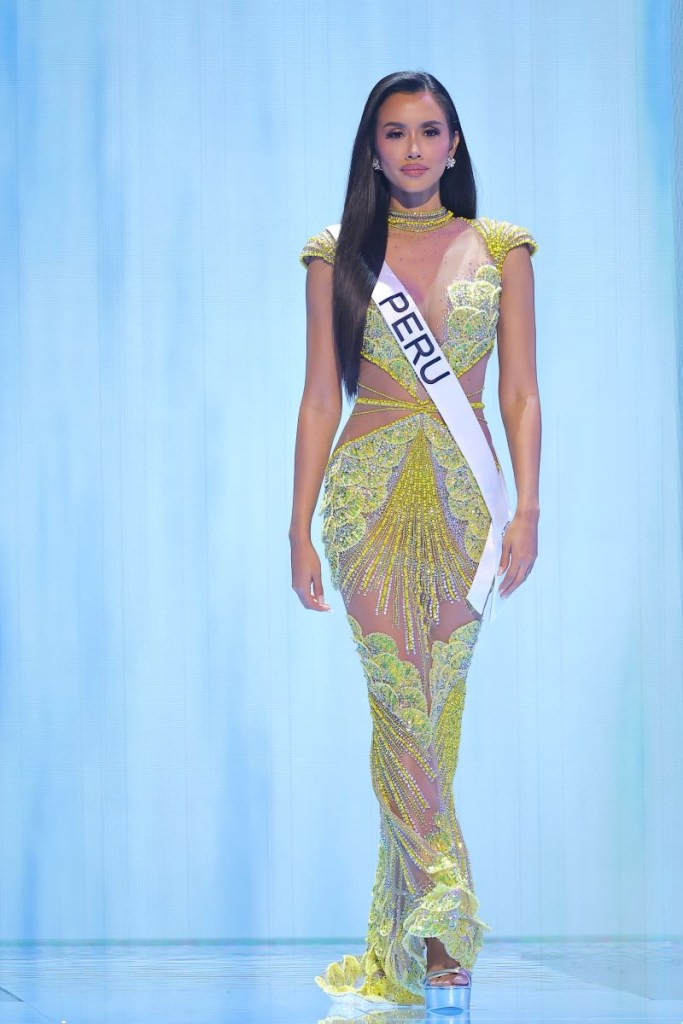 Miss Perú, Camila Escribens. (Foto de Héctor Vivas/Getty Images)