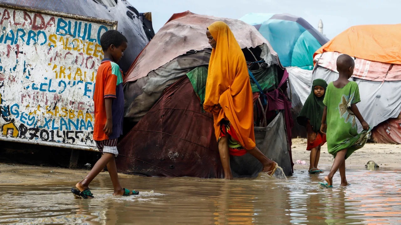 Jumlah korban banjir Somalia mencapai 100 orang
