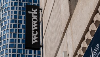 Un espacio de oficina de coworking de WeWork en San Francisco. WeWork se declaró en quiebra el lunes. (David Paul Morris/Bloomberg/Getty Images)