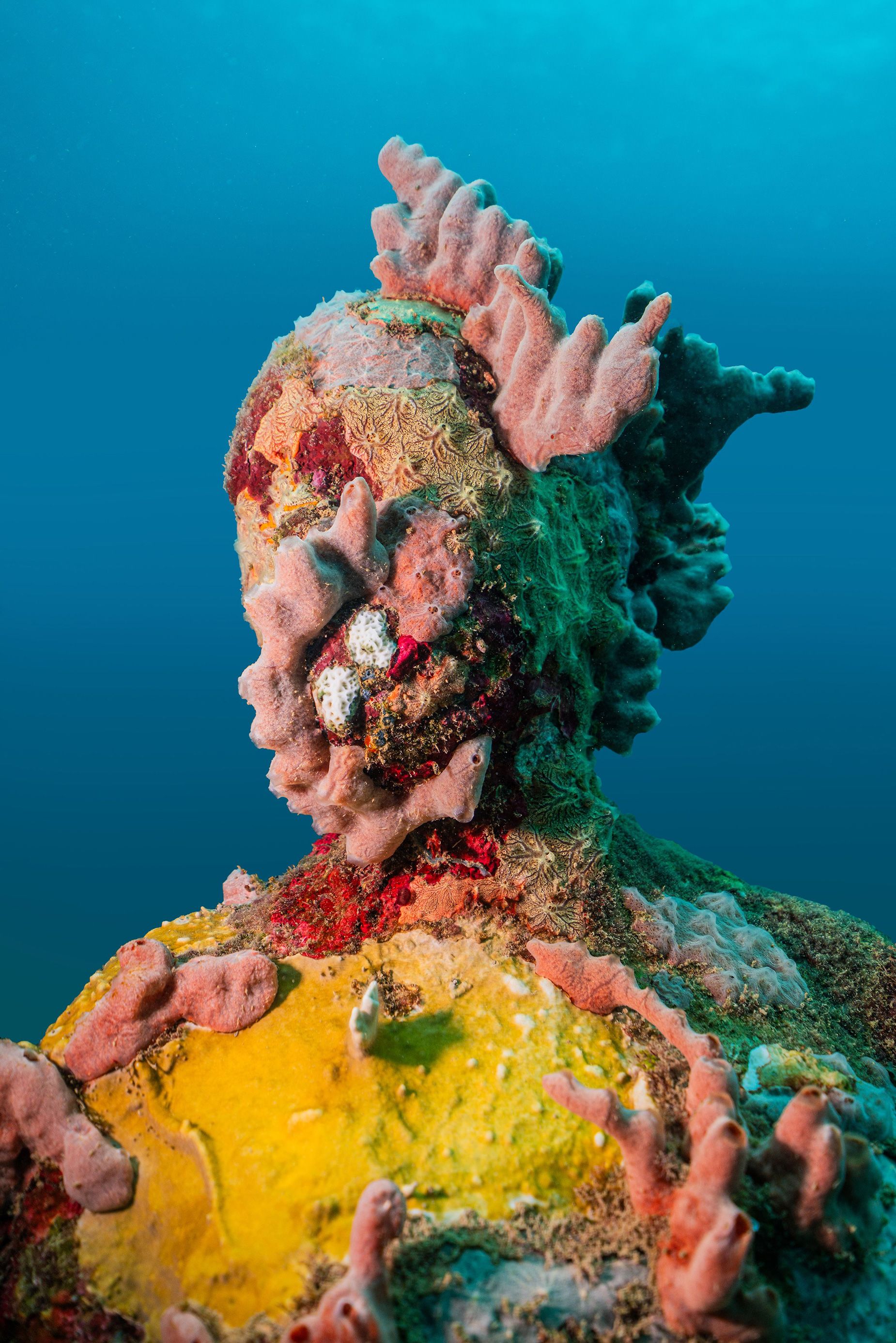 escultura submarina