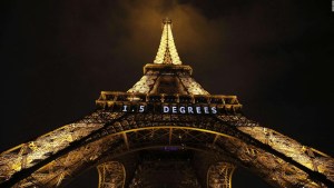 ¿Qué se logró con el acuerdo climático de París de 2015?