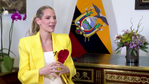 Lavinia Valbonesi, primera dama de Ecuador: "Quiero que me vean como una mujer real"