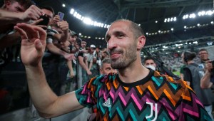 Juventus le hizo un homenaje a Chiellini