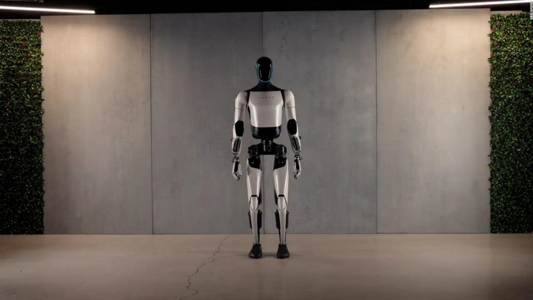 Así es la nueva versión de Optimus, el robot humanoide de Tesla