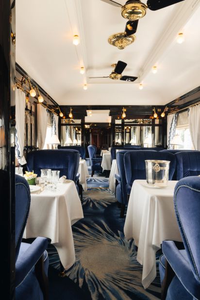 El viaje en tren incluirá una cena de lujo a cargo de un chef con estrella Michelin. (Imagen cortesía de Belmond)