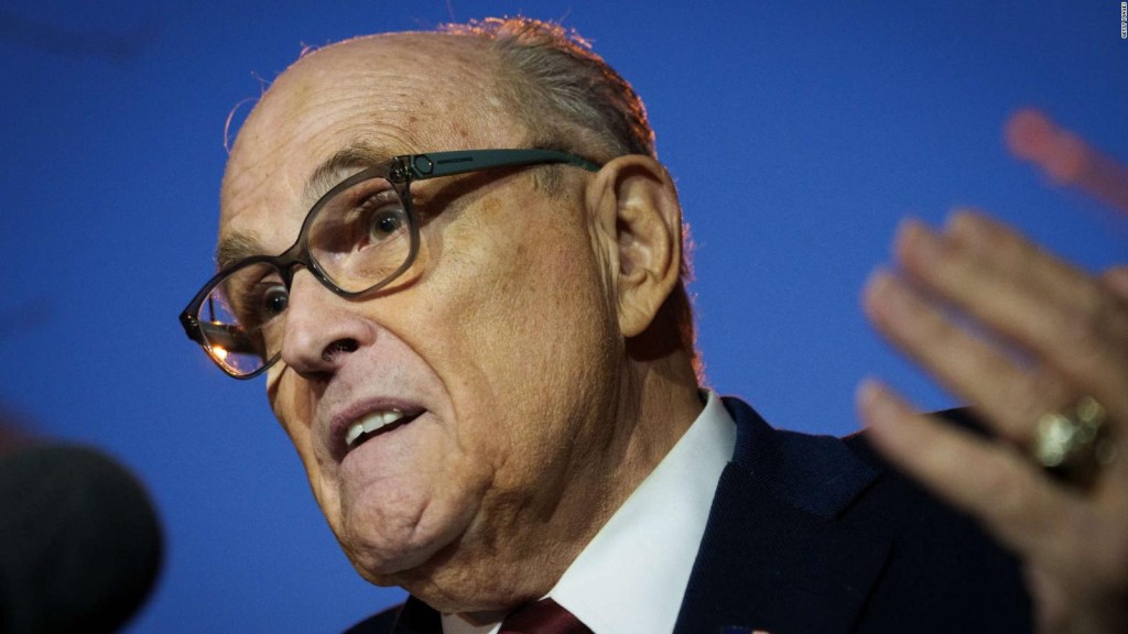 Casi US$ 150 millones de multa para Rudy Giuliani