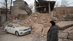 Mira el momento en el que un terremoto sacude el noroeste de China