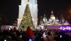 Mira a Kyiv iluminarse para Navidad