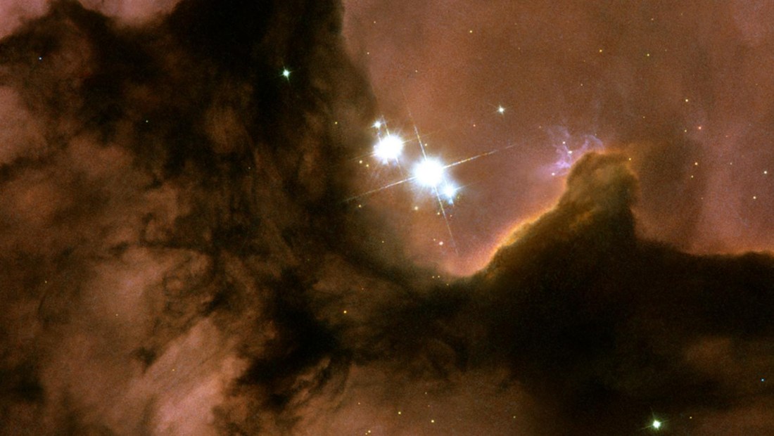La NASA capturó el corazón de una nebulosa a 9.000 años luz de la Tierra
