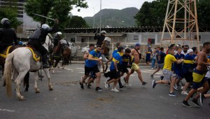 Lo feo del deporte en 2023: la violencia durante la final de la Copa Libertadores
