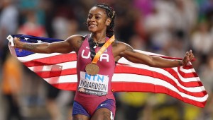 Sha'Carri Richardson y su récord en el Mundial de Atletismo