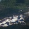 Vista aérea del territorio del Esequibo tomada desde Guyana el 12 de diciembre de 2023. (Crédito: ROBERTO CISNEROS/AFP vía Getty Images)