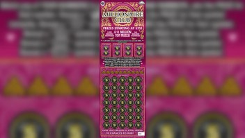 El boleto rasca y gana de US$ 50 del Millionaire Club de la Lotería de Kentucky. (Crédito: Lotería de Kentucky)