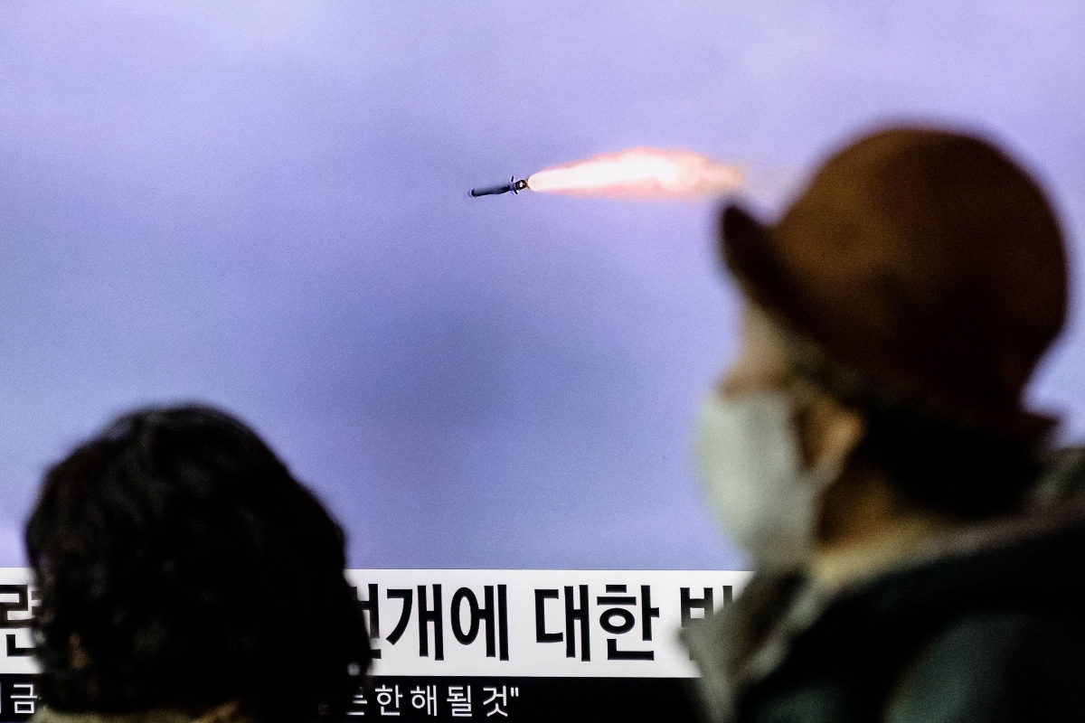 Corea del Norte dispara un misil balístico de corto alcance hacia aguas de la costa oriental de la península coreana, según Corea del Sur