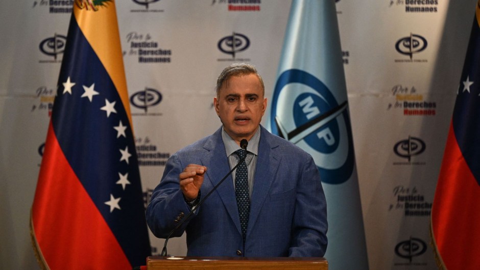 El fiscal general de Venezuela, Tarek William Saab. (FEDERICO PARRA/AFP via Getty Images)