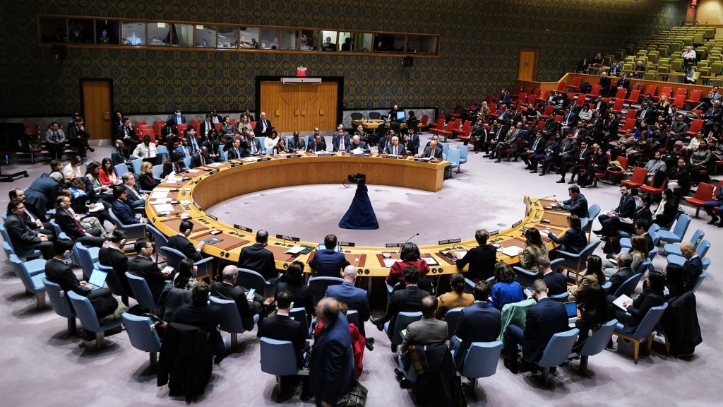 El Consejo de Seguridad de la ONU se reúne en su sede en Nueva York el 22 de diciembre. (Foto: Charly Triballeau/AFP/Getty Images).