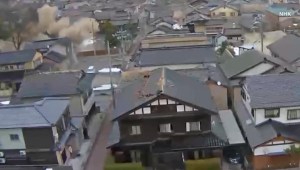 Un poderoso terremoto impacta a Japón
