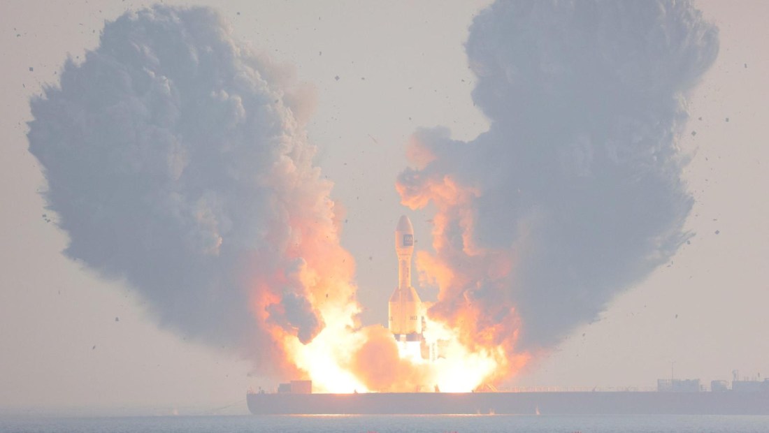 Sorprendente lanzamiento del cohete privado chino más potente