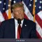 Escuha a Trump aplaudir inesperadamente a sus competidores en su discurso