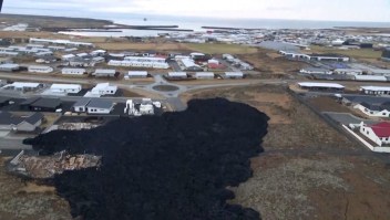 Video capta los daños ocasionados por la erupción del volcán en Islandia
