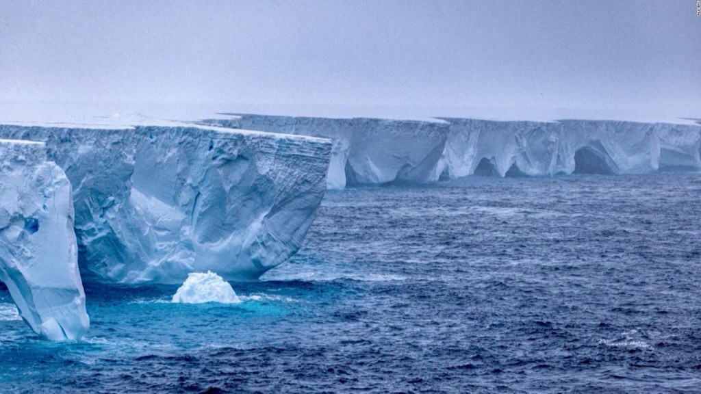 Así se ve de cerca el iceberg más grandedel mundo