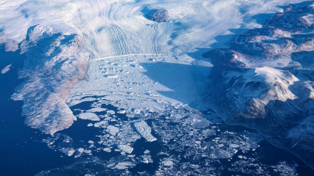 Los glaciares de Groenlandia, antes y después de la crisis climática