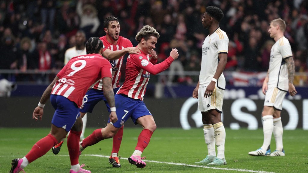 Copa del Rey: Atlético Madrid vence al Real Madrid y avanza