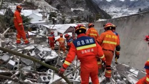 Deslizamiento de tierra en China deja al menos 8 muertos