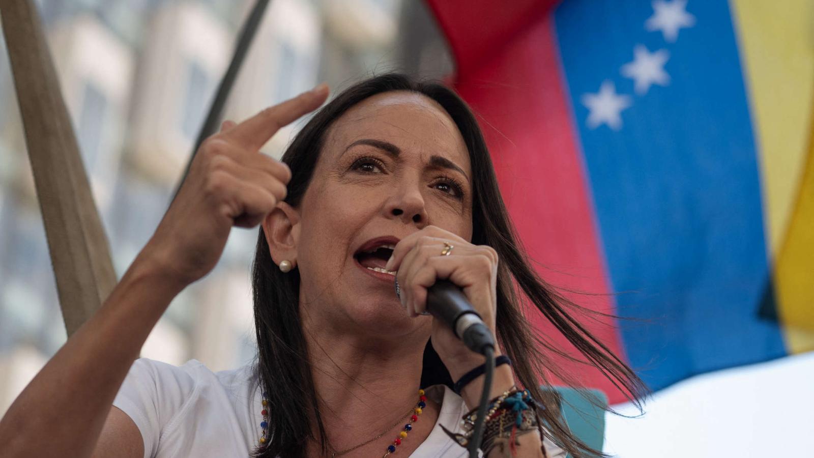 Venezuela's Supreme Court disqualifies opposition leader María Corina Machado's candidacy.
