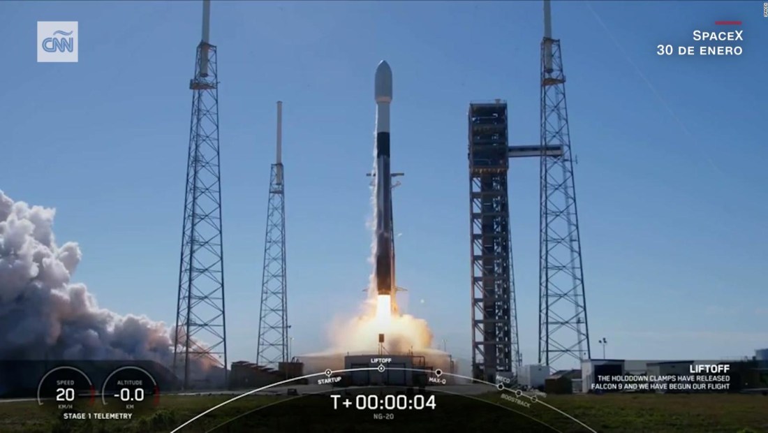 El exitoso lanzamiento de SpaceX con la nave de carga Cygnus