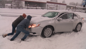 Ciudad de Alaska alcanza nuevo récord de nevada