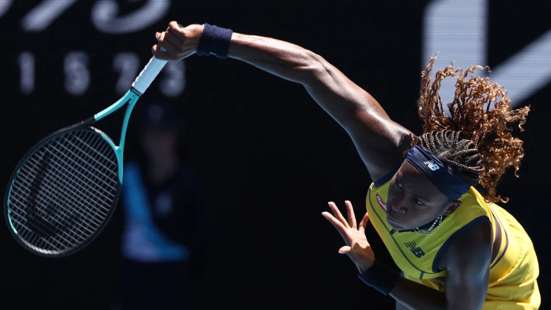 Coco Gauff Shows Off Almost 200 Km/h Serve At The 2024 Australian Open ...