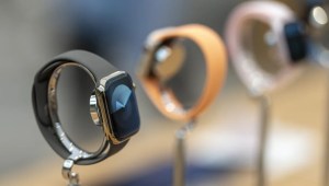 El Apple Watch Series 9 en exhibición el 22 de septiembre de 2023 en Milán, Italia. (Crédito: Ming Yeung/Getty Images)