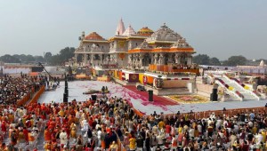Inauguración del templo hindú Ram Mandir en la India
