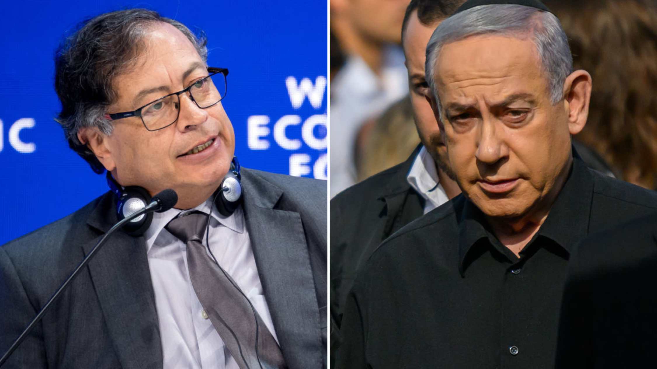 Netanyahu pide ayuda a Petro, quien ha sido crítico con la guerra en Gaza