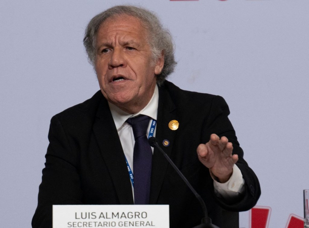 El Secretario General de la OEA, el abogado uruguayo Luis Almagro. (CRIS BOURONCLE/AFP via Getty Images)