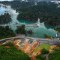 Vista aérea de la mina Cobre Panamá en Donoso, provincia de Colón, 120 km al oeste de la ciudad de Panamá, el 6 de diciembre de 2022. (LUIS ACOSTA/AFP via Getty Images)