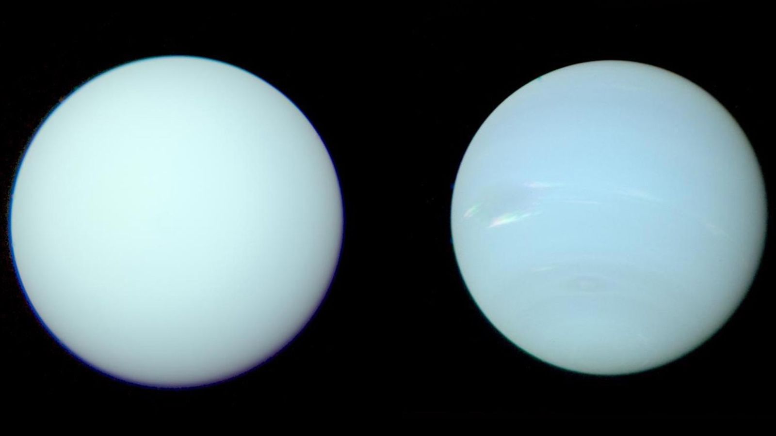 Researchers reveal true-color images of Uranus and Neptune